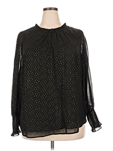 Cynthia Rowley Long Sleeve Blouse (view 1)