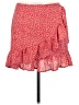 Unbranded 100% Polyester Polka Dots Red Casual Skirt Size M - photo 1