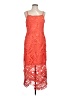 Boston Proper 100% Polyester Orange Cocktail Dress Size 12 - photo 1