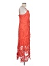 Boston Proper 100% Polyester Orange Cocktail Dress Size 12 - photo 4