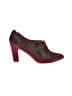 Unbranded Tweed Burgundy Heels Size 10 - photo 1
