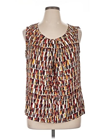 Kasper Sleeveless Blouse (view 1)