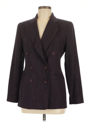 Linda Allard Ellen Tracy Wool Blazer (view 1)