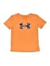 Under Armour 100% Polyester Orange Short Sleeve T-Shirt Size 5 - photo 1