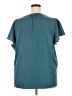 Maurices 100% Polyester Teal Short Sleeve Top Size 2X - photo 2