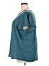 Maurices 100% Polyester Teal Short Sleeve Top Size 2X - photo 5