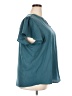 Maurices 100% Polyester Teal Short Sleeve Top Size 2X - photo 4