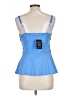 Boston Proper Solid Blue Sleeveless Top Size 10 - photo 2