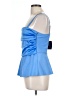 Boston Proper Solid Blue Sleeveless Top Size 10 - photo 5