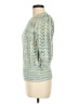 Joie 100% Cotton Tweed Teal Pullover Sweater Size M - photo 5