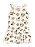 H&M 100% Polyester Print Ivory Dress Size 4T - photo 1