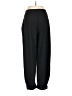 Zara Solid Black Casual Pants Size S - photo 2