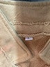 Unbranded Tan Long Sleeve Blouse Size L - photo 7