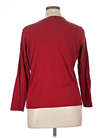 Lauren by Ralph Lauren 3/4 Sleeve T-Shirt (view 2)