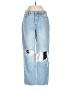 BDG 100% Cotton Color Block Blue Jeans Size 26 waist - photo 1