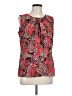 Tommy Hilfiger Red Sleeveless Blouse Size L - photo 1