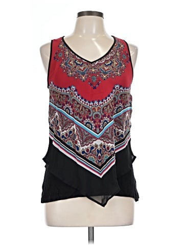 Iz Byer Sleeveless Blouse (view 1)