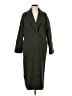 Topshop 100% Polyester Green Coat Size 8 - photo 1