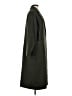 Topshop 100% Polyester Green Coat Size 8 - photo 4