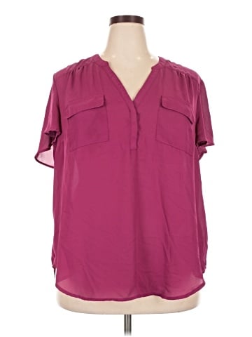 Torrid Short Sleeve Blouse (view 1)