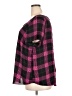 Torrid 100% Polyester Plaid Checkered-gingham Black Pink Short Sleeve Blouse Size 2X Plus (2) - photo 5