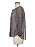 Bellatrix 100% Polyester Black 3/4 Sleeve Blouse Size S - photo 5