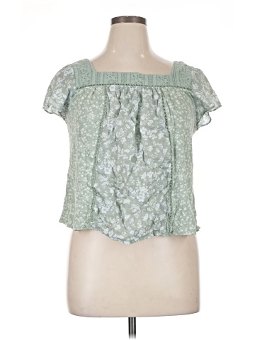 Rewind Short Sleeve Blouse (view 1)