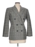 Pendleton 100% Wool Checkered-gingham Gray Wool Blazer Size L (estimated, petite) - photo 1