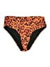Unbranded Animal Print Orange Swimsuit Bottoms Size 2XL - photo 1