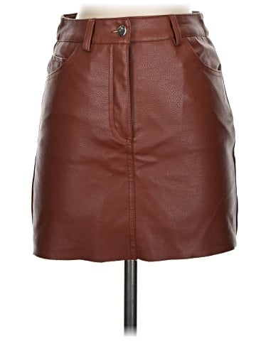 Forever 21 Faux Leather Skirt (view 1)