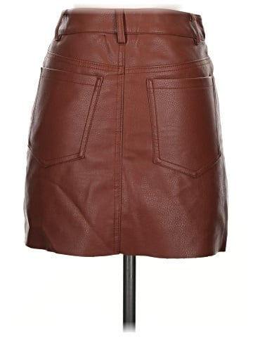 Forever 21 Faux Leather Skirt (view 2)