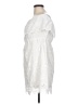 Shein 100% Polyester White Cocktail Dress Size L - photo 5