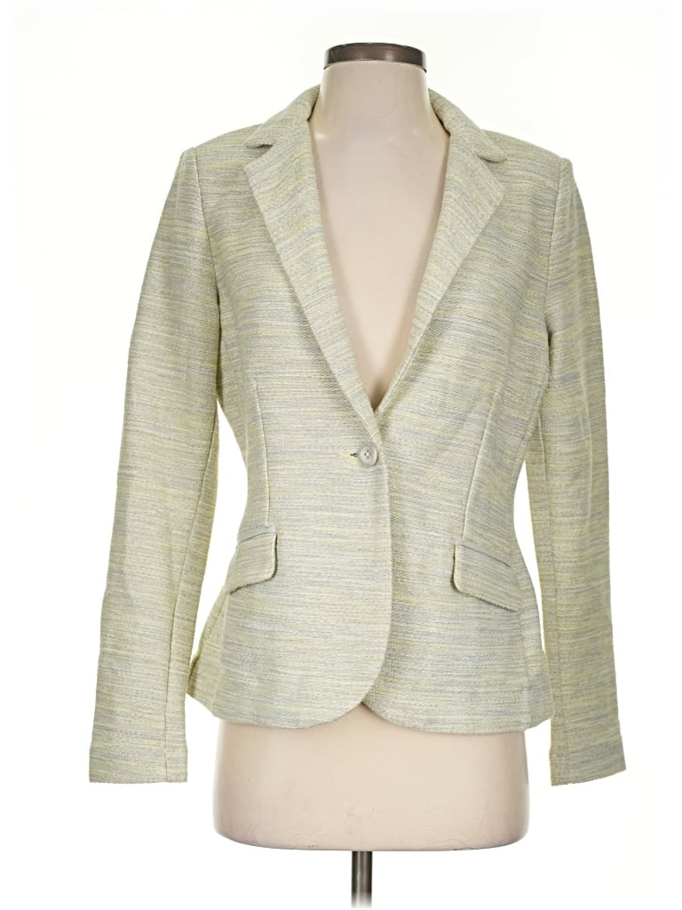 Pre-owned Cabi Blazer Jacket In Green