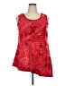 DressBarn Red Tank Top Size 2X - photo 1