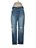 J.Crew 100% Cotton Hearts Blue Jeans Size 30 waist - photo 1