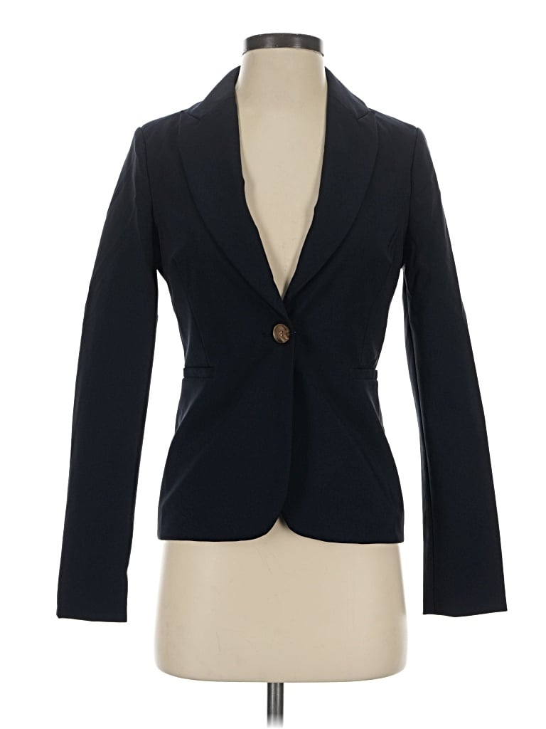 Pre-owned Nicole Miller Blazer Jacket In Black