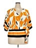 Nine West 100% Polyester Orange Kimono Size XXL - photo 1