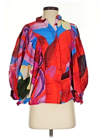 FARM Rio 3/4 Sleeve Blouse (view 1)