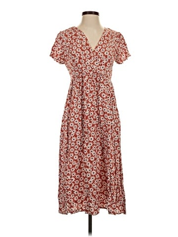 Madewell Clara Midi Dress in Falling Daisies (view 1)