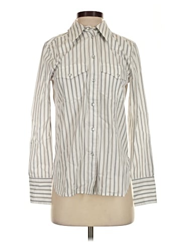 Madewell Western Button-Up Shirt in Poplin (view 1)