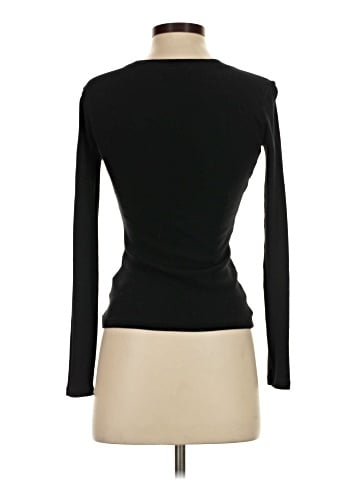 Madewell Brightside Finerib Crewneck Long-Sleeve Tee (view 2)