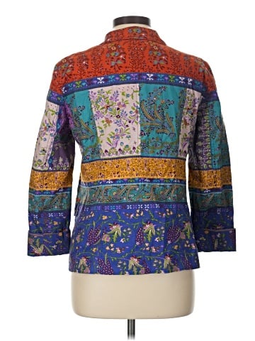 ETRO 3/4 Sleeve Button-Down Shirt (view 2)
