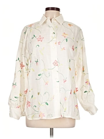 Coldwater Creek Long Sleeve Button-Down Shirt (view 1)