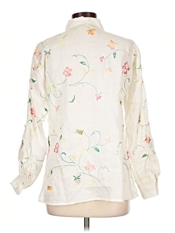 Coldwater Creek Long Sleeve Button-Down Shirt (view 2)