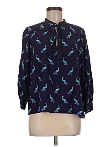 Kate Spade New York Long Sleeve Silk Top (view 1)