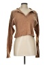 Reformation Jeans Brown Pullover Sweater Size L - photo 1
