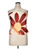 Gianni Bini 100% Polyester Orange Brown Tube Top Size XL - photo 1