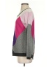Ella Moss Color Block Burgundy Pullover Sweater Size S - photo 5