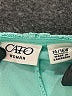 Cato 100% Polyester Teal 3/4 Sleeve Top Size 14 -16W - photo 7