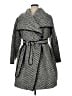 DKNY Houndstooth Gray Coat Size 1X - photo 1